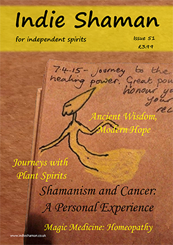 An image of issue 52 of Indie Shaman Magazine